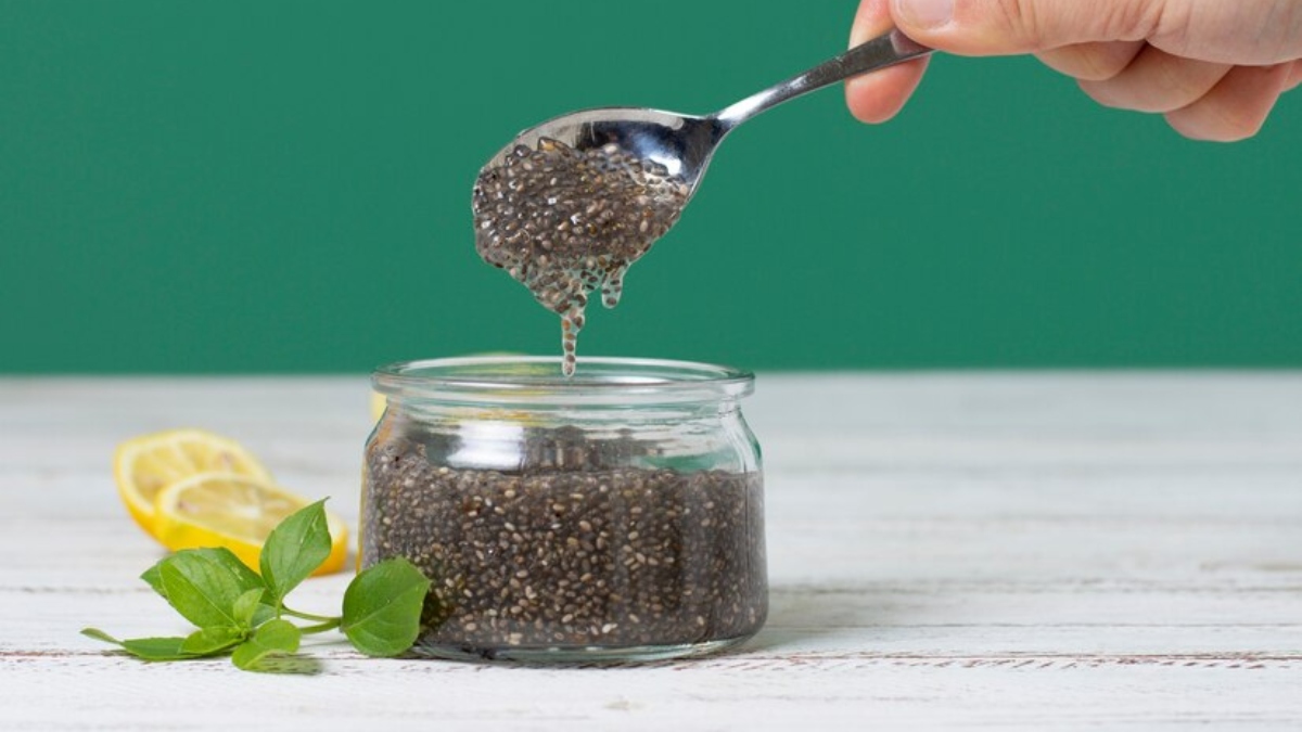 Drinking One Glass Of Soaked Chia Seeds Water In Winters Health